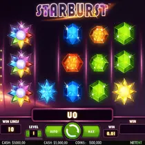 Nine Casino - Starburst Slot Game